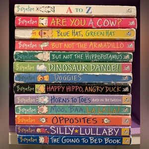 13 USED Sandra Boyton books